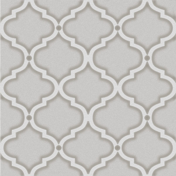 Riflessi Arabesque Hand Glazed Porcelain Tiles - Grigio