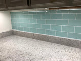 Seafoam 3x6 Glass Subway Tiles