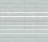 Snow White 2x12 Glass Subway Tiles - Rocky Point Tile - Glass and Mosaic Tile Store