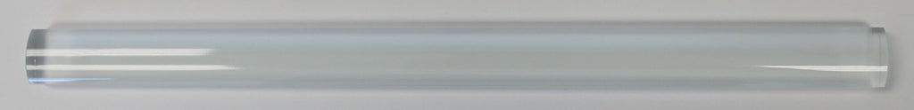 Snow White Glass Pencil Trim - Rocky Point Tile - Glass and Mosaic Tile Store