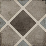 Talco 1 Decor - Ottocento 8x8 Encaustic Look Tiles