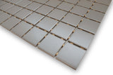 Taupe Glazed Porcelain 2 x 2 Mosaic Tiles - 10 Square Feet - Rocky Point Tile - Glass and Mosaic Tile Store