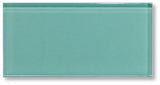 Teal Green 3x6 Glass Subway Tiles - Rocky Point Tile - Glass and Mosaic Tile Store