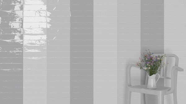 10 Sq Ft Boxes of Tencer Tiempo 3 x 12 Ceramic Subway Tiles - Shadow