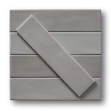 10 Sq Ft Boxes of Tencer Gradient 3" x 12" Glazed Ceramic Subway Tiles - Matte Greige