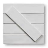 10 Sq Ft Boxes of Tencer Gradient 3" x 12" Glazed Ceramic Subway Tiles - Glossy White