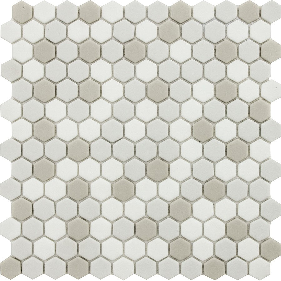Vetro D'Terra Glass Calacatta Hexagon Mosaics - Rocky Point Tile - Glass and Mosaic Tile Store