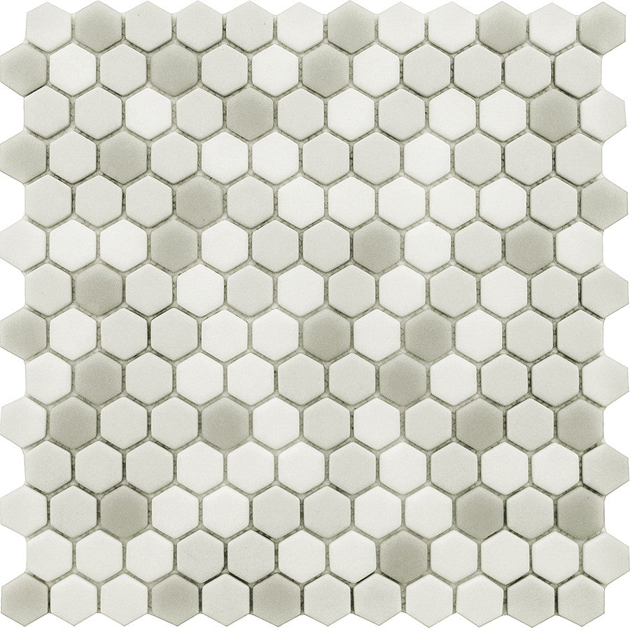 Vetro D'Terra Glass Carrara Hexagon Mosaics - Rocky Point Tile - Glass and Mosaic Tile Store