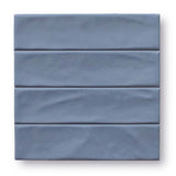 11 Sq Ft Box of Villa 3" x 12" Ceramic Subway Tiles - Ocean