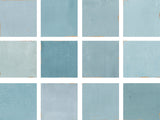 Mestizaje Zellige 5 x 5 Ceramic Tiles Combo Pack - Blues