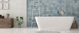 9 Sq Ft Boxes of Mestizaje Zellige 5 x 5 Ceramic Tiles - Aqua