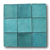 9 Sq Ft Boxes of Mestizaje Zellige 5 x 5 Ceramic Tiles - Turques Decor