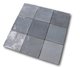 9 Sq Ft Boxes of Mestizaje Zellige 5 x 5 Ceramic Tiles - Gray Decor