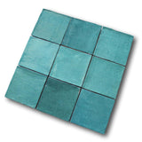 9 Sq Ft Boxes of Mestizaje Zellige 5 x 5 Ceramic Tiles - Turques Decor
