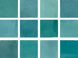 Mestizaje Zellige 5 x 5 Ceramic Tiles Combo Pack - Blues